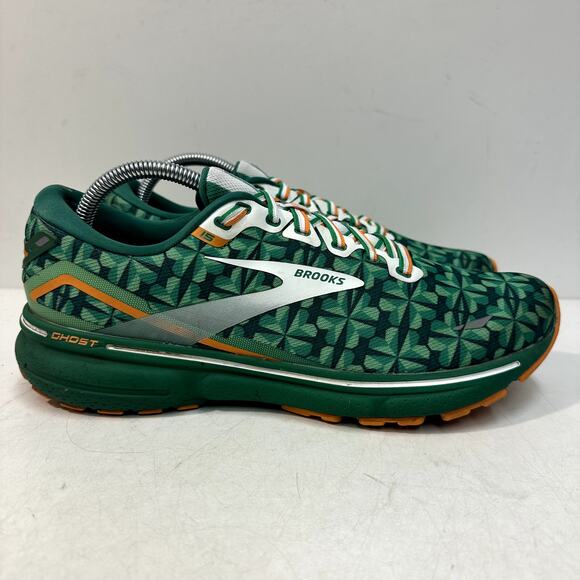 RARE GUC Brooks Ghost 15 'Run Lucky' Shoe Saint Patrick's Day Irish Women 11 - Picture 3 of 10